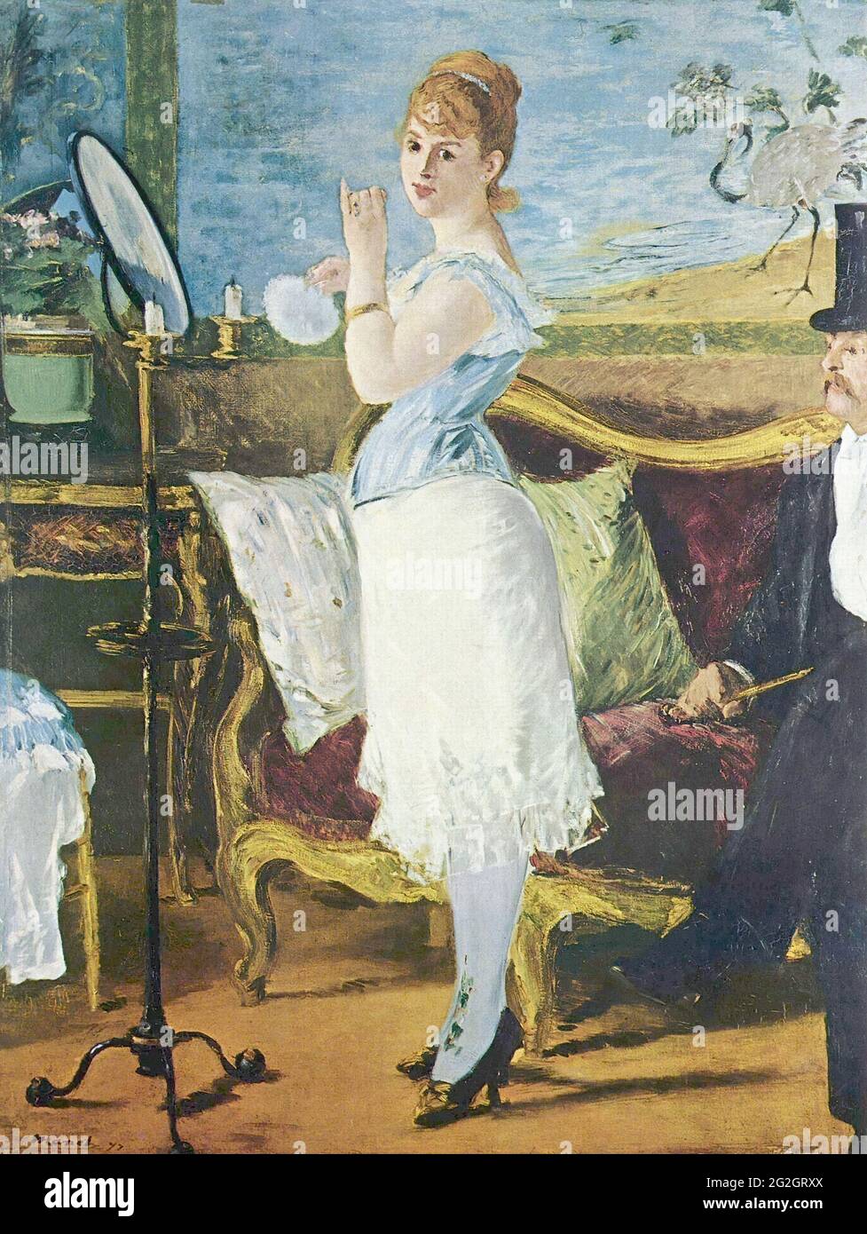 Edouard Manet - Nana 1877 Stock Photo - Alamy