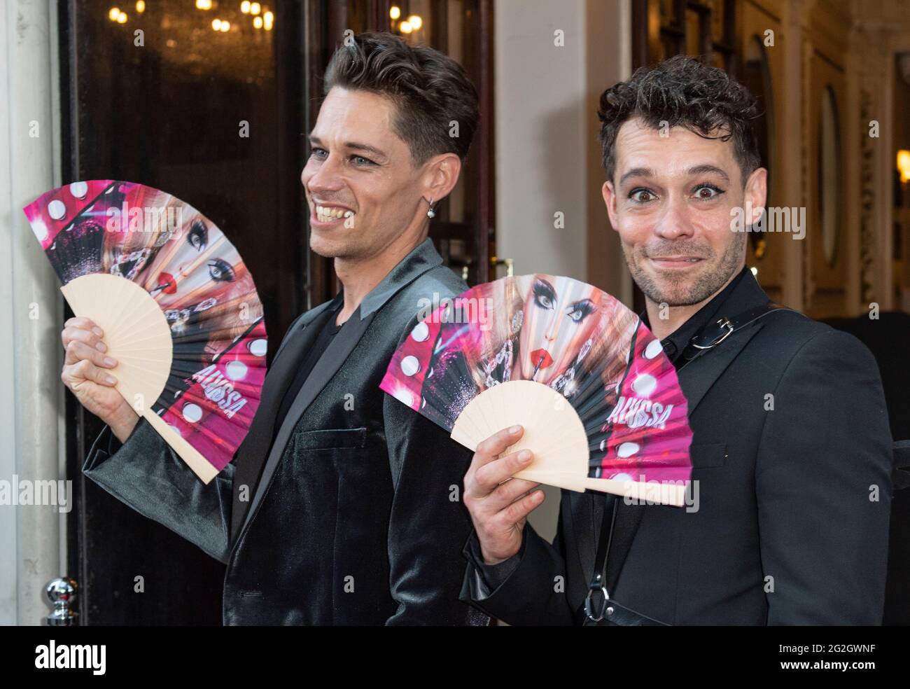 London, UK. 28th May, 2021. Louis and Spencer Noll attend the “Alyssa Memoirs of a Queen” Gala night at the Vaudeville Theatre, The Strand in London. (Photo by Gary Mitchell/SOPA Images/Sipa USA) Credit: Sipa USA/Alamy Live News Stock Photo