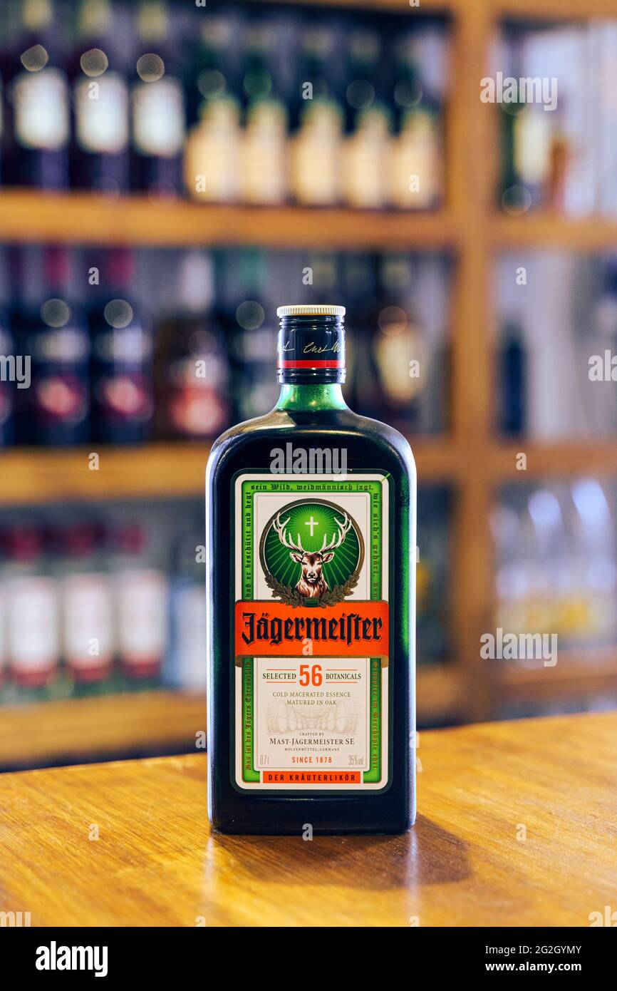 Jagermeister hi-res stock photography and images - Alamy