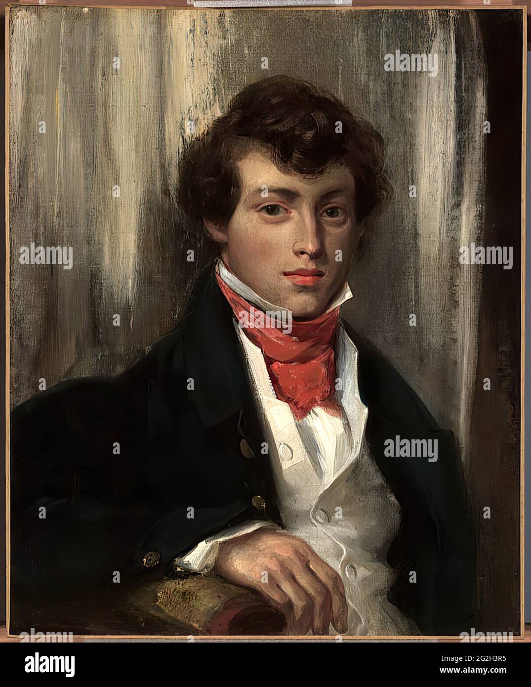 Eugène Delacroix Portrait De Charles De Vern Stock Photo Alamy