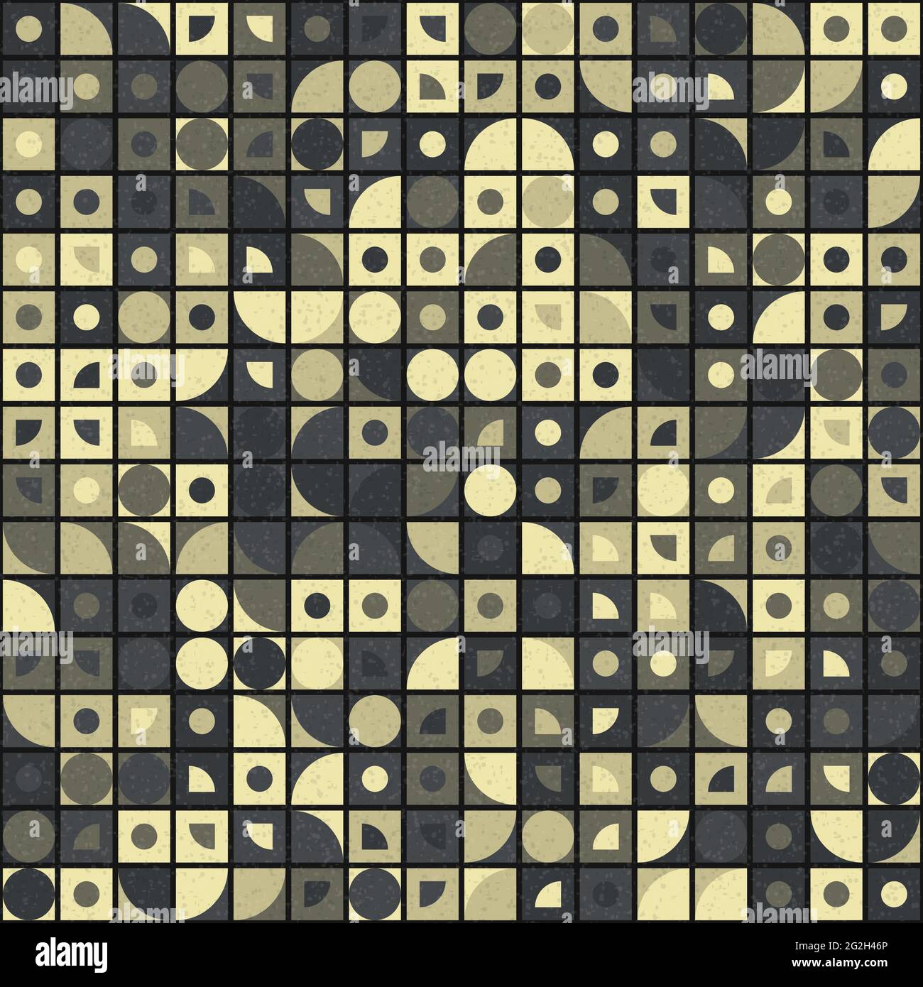 Abstract Geometrical generative computational art illustration Stock ...