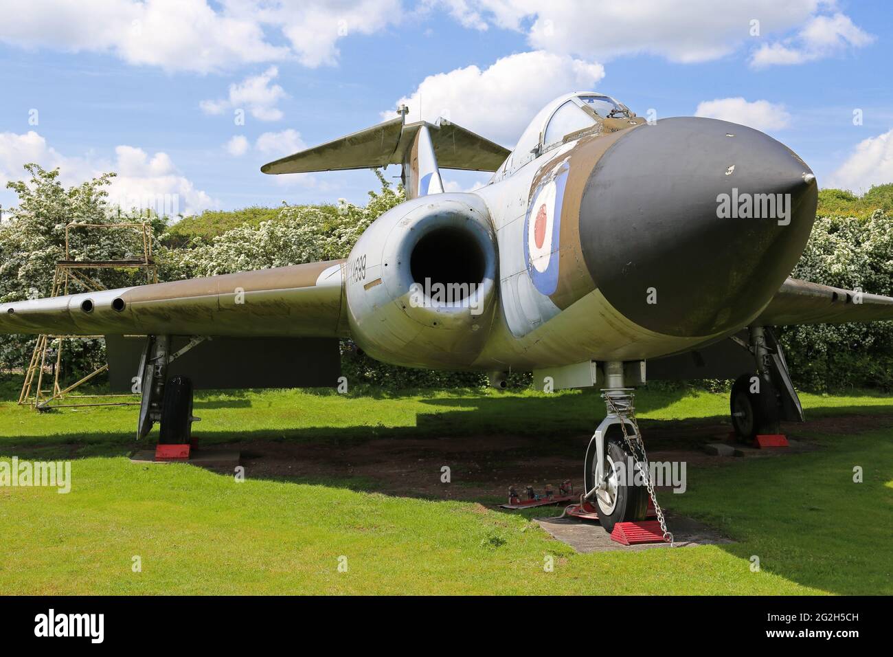 Gloster Javelin FAW.5 (1951), Midland Air Museum, Coventry Airport, Baginton, Warwickshire, England, Great Britain, UK, Europe Stock Photo