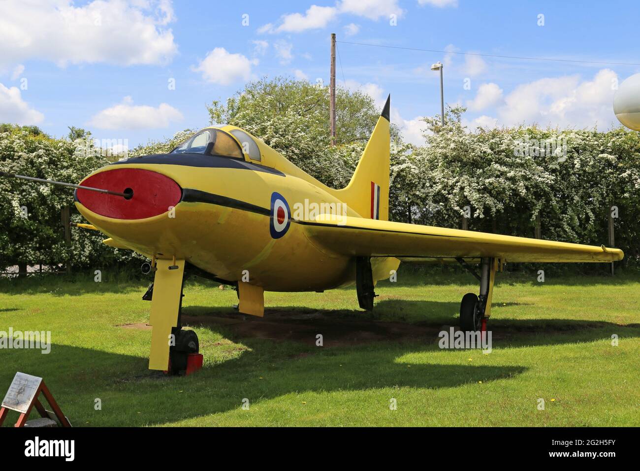 Boulton Paul P.111A (1951), Midland Air Museum, Coventry Airport, Baginton, Warwickshire, England, Great Britain, UK, Europe Stock Photo