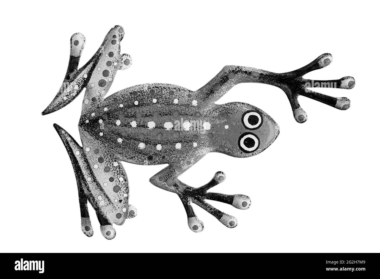 Homemade salamander isolated on a white background Stock Photo Alamy