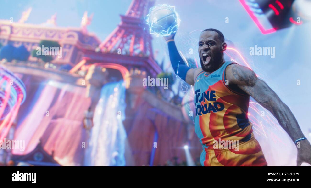 RELEASE DATE: July 16, 2021 TITLE: Space Jam: A New Legacy STUDIO: Warner Animation Group DIRECTOR: Malcolm D. Lee PLOT: NBA superstar LeBron James teams up with Bugs Bunny and the rest of the Looney Tunes for this long-awaited sequel. STARRING: LEBRON JAMES. (Credit Image: © /Entertainment Pictures) Stock Photo