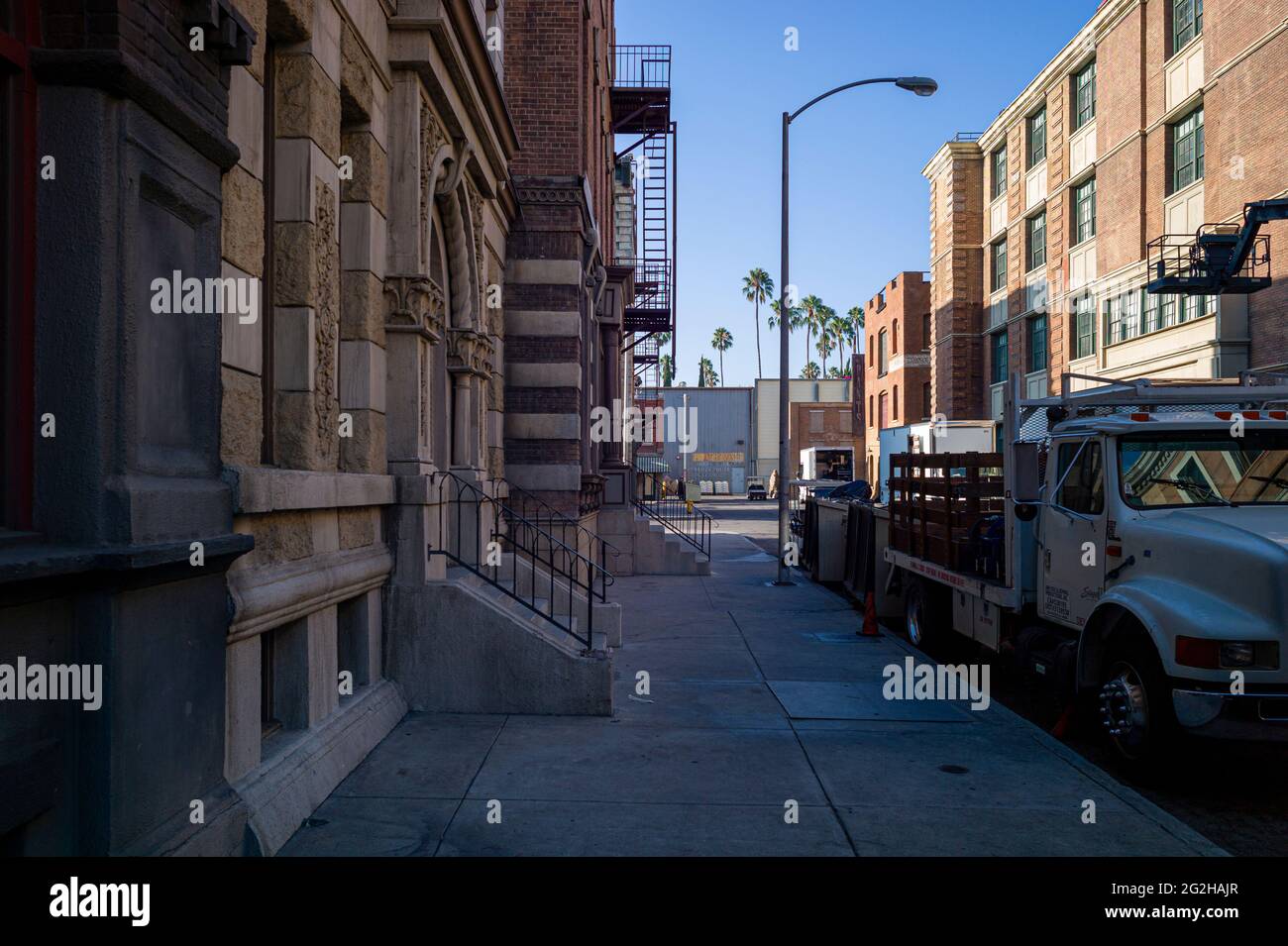 Studio Tour inside the Paramount Studios, Los Angeles, California, USA