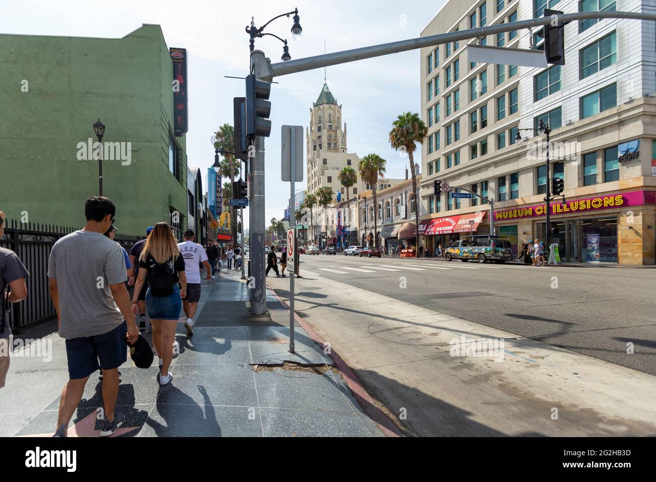 Walk of Fame in Hollywood, Los Angeles, California, USA Stock Photo - Alamy