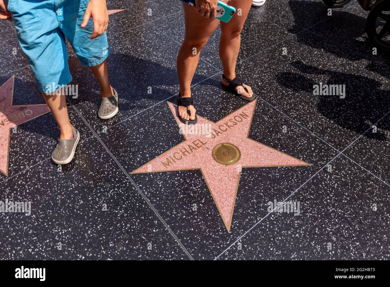 Walk of Fame in Hollywood, Los Angeles, California, USA Stock Photo - Alamy