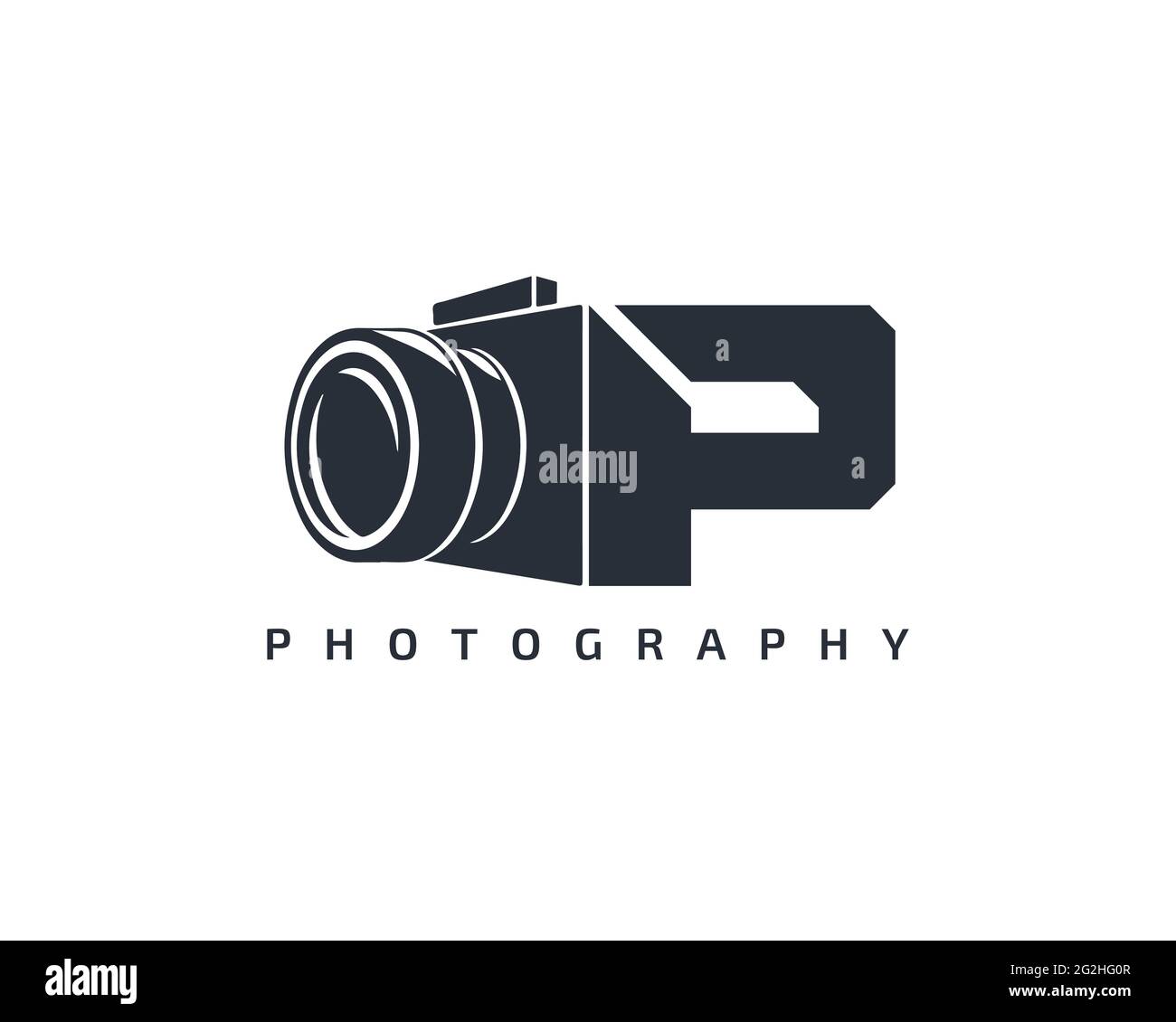 Camera logo template. Camera logo icon on white background. Trendy design logo  camera Stock Vector Image & Art - Alamy