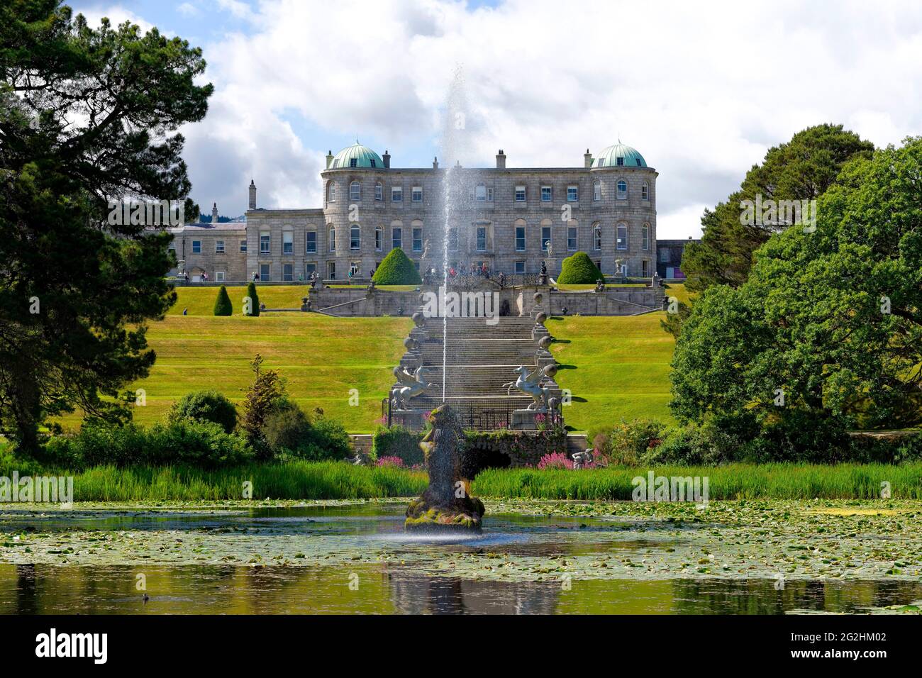 Powerscourt House & Gardens, County Wicklow, Ireland Stock Photo Alamy