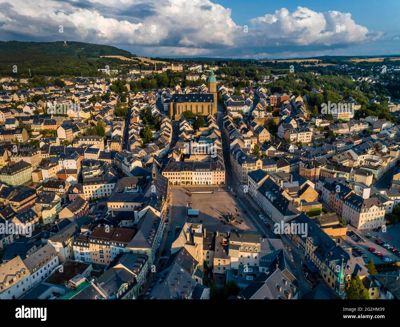 Annaberg-Buchholz World Heritage Site Stock Photo