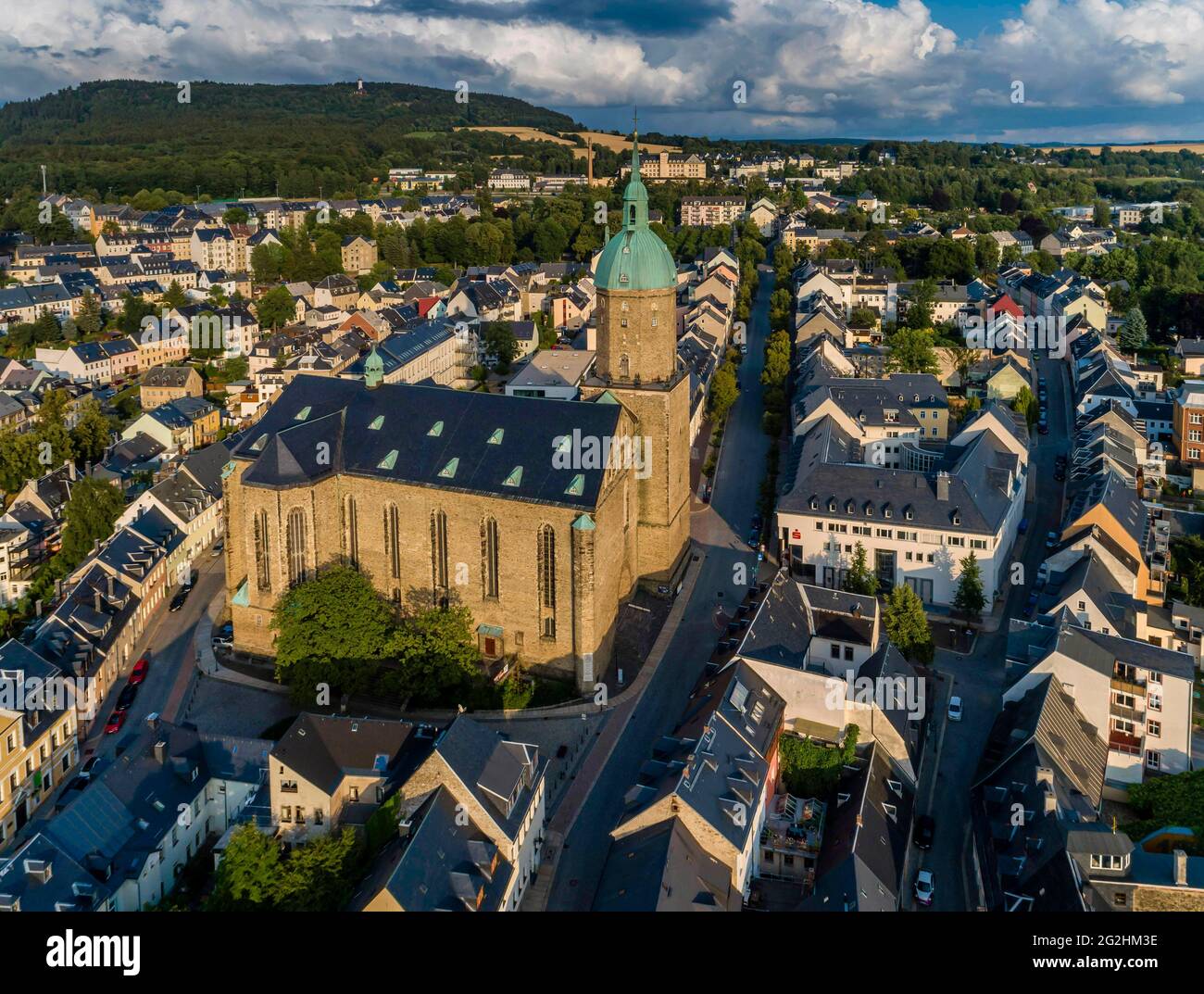 Annaberg-Buchholz World Heritage Site Stock Photo