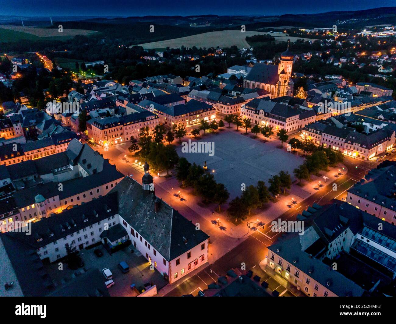 Marienberg is part of the world cultural heritage Stock Photo