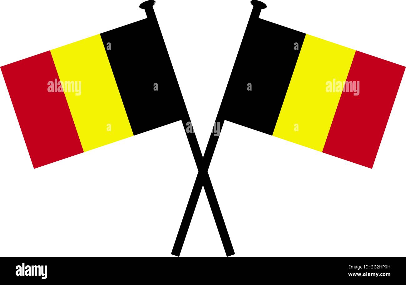Belgium flag logo design vector template Stock Vector Image & Art - Alamy