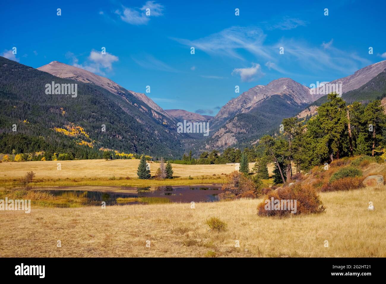 Rocky Mountain National Park, Colorado, USA Stock Photo