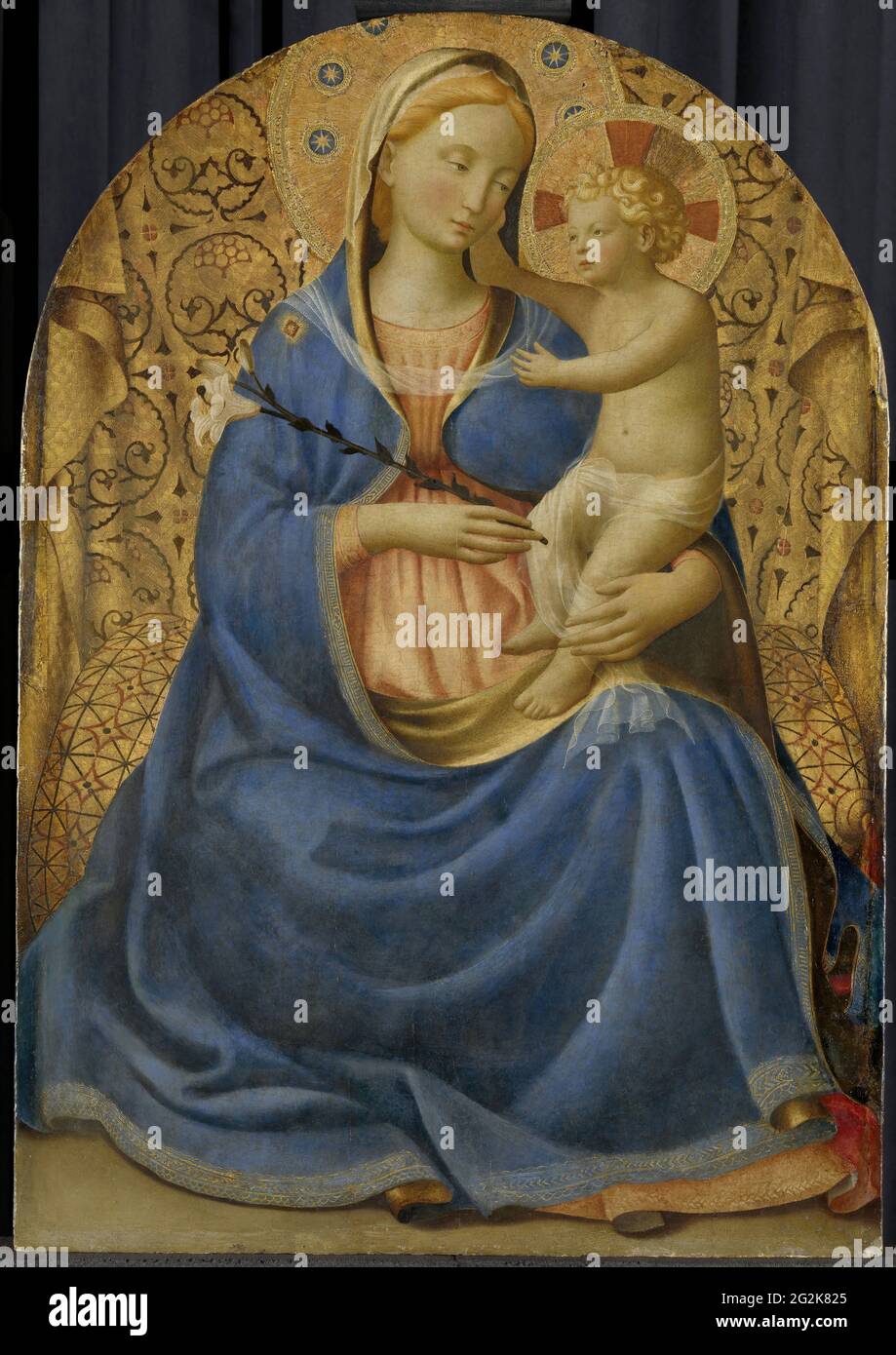 Fra Angelico -  Madonna of Humility Stock Photo