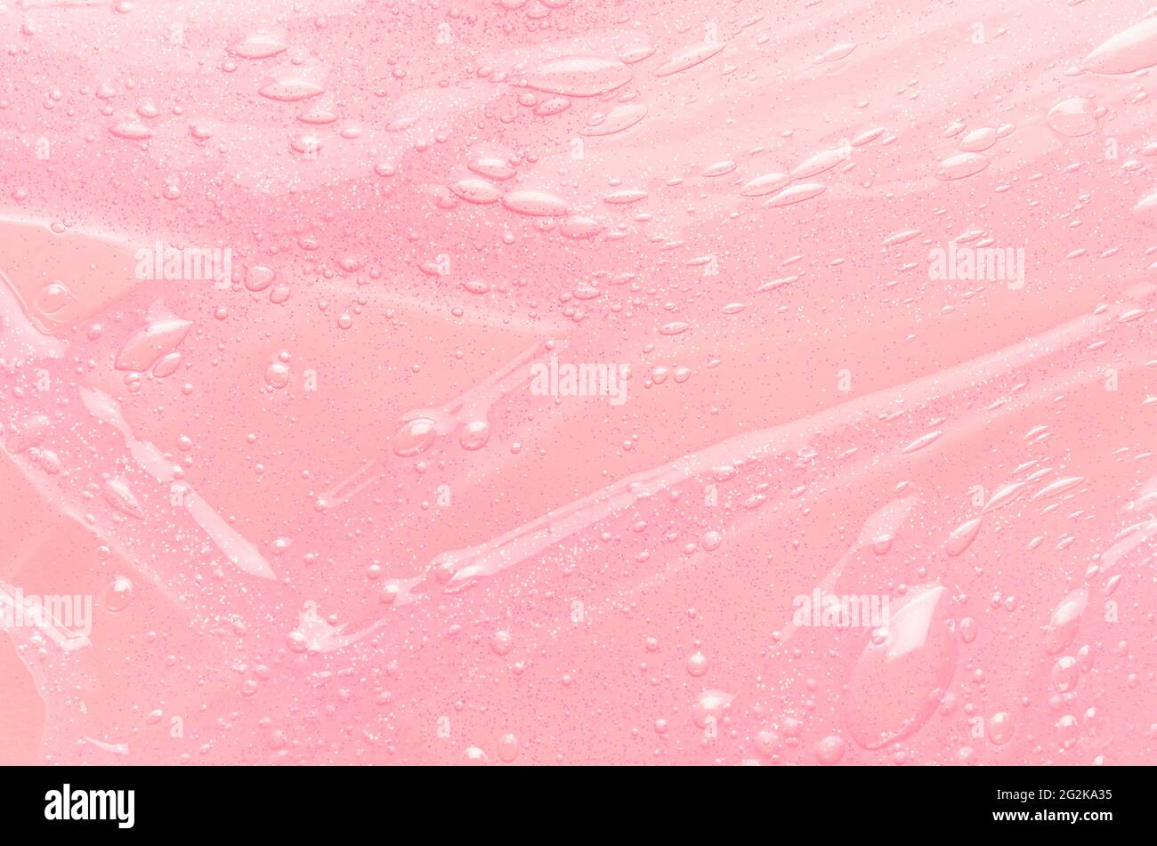 Liquid pink slime background with bubbles and highlights Stock Photo - Alamy