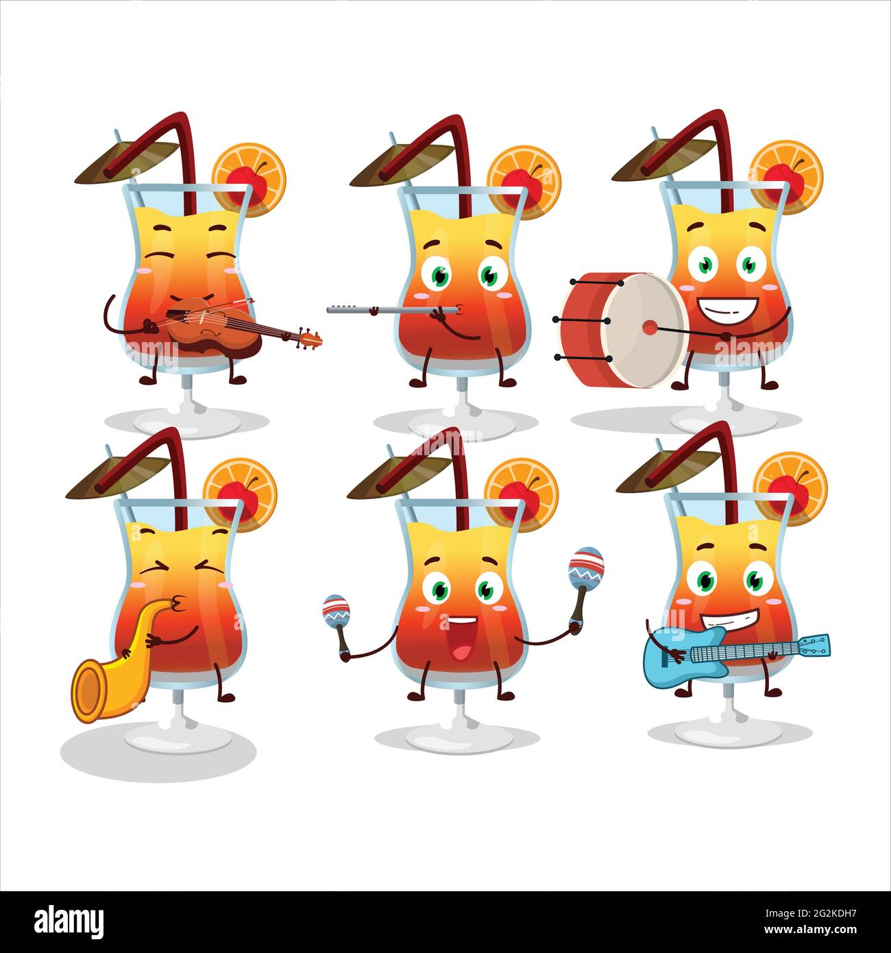 Cherry guitar Stock Vector Images - Page 2 - Alamy