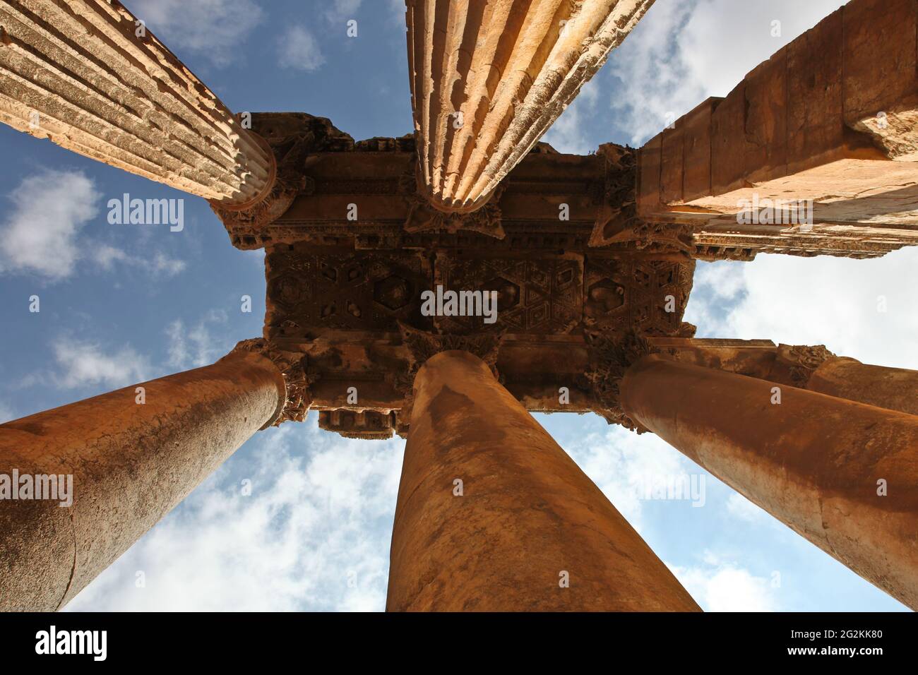 Ancient Baalbek Stock Photo