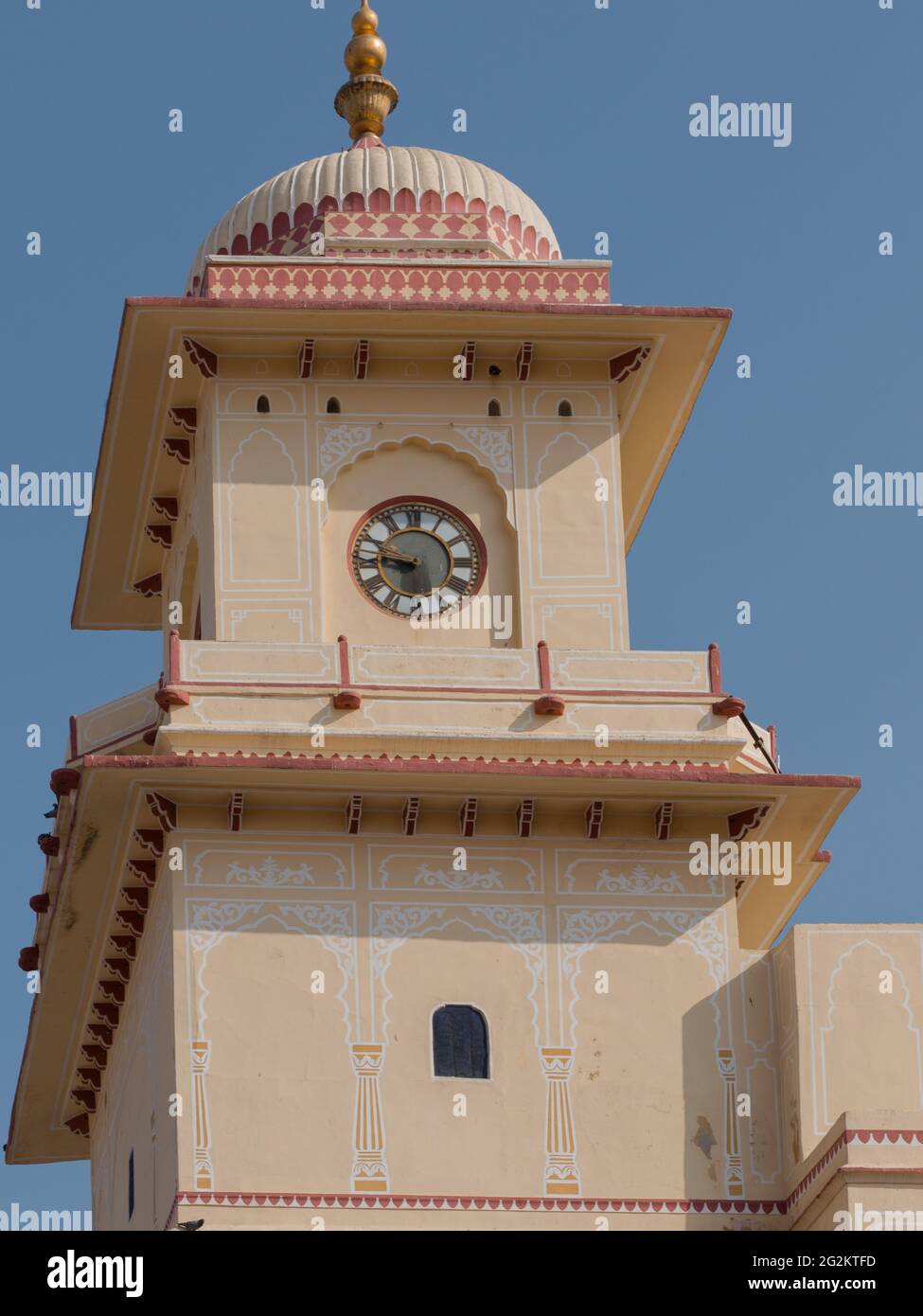India ancient clock tower hi-res stock photography and images - Alamy