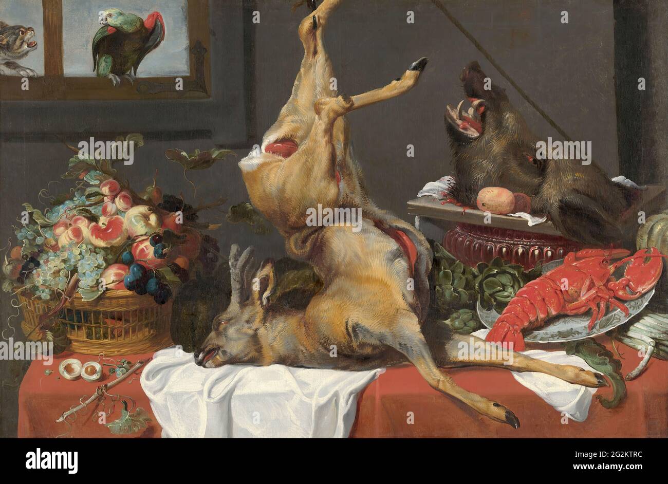 Født Bygge videre på hobby Frans Snyders - Still Life with a Dead Stag Stock Photo - Alamy