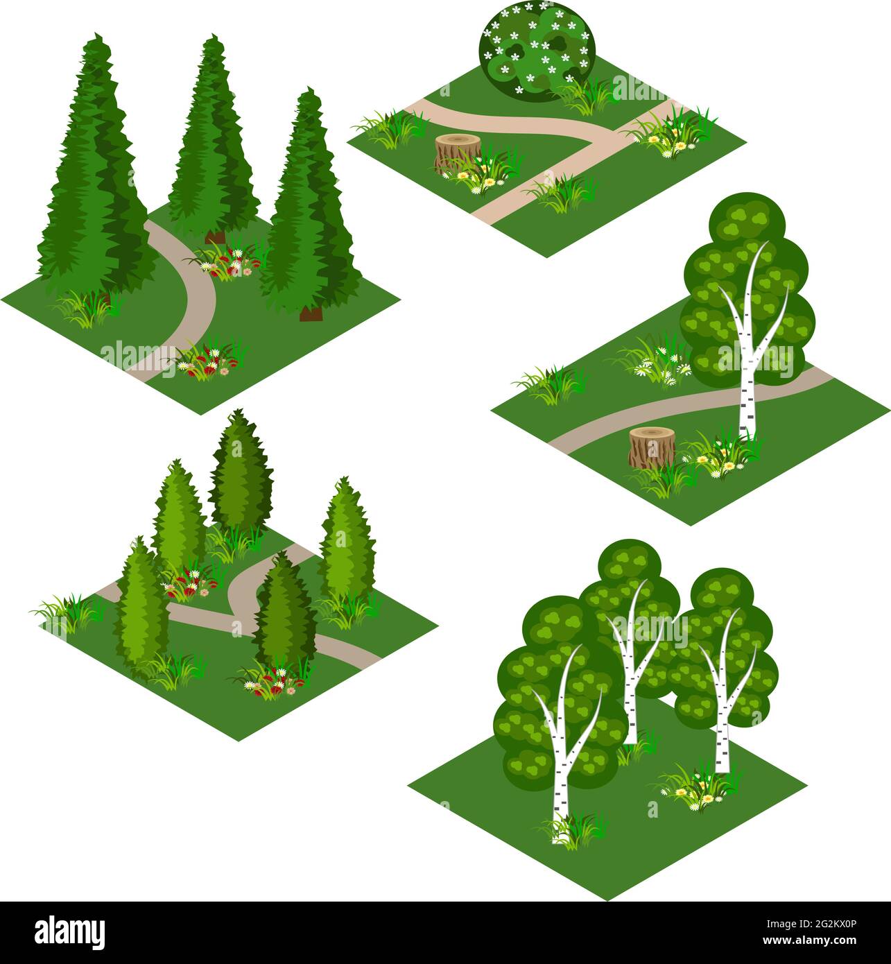 Create meadow Stock Vector Images - Alamy