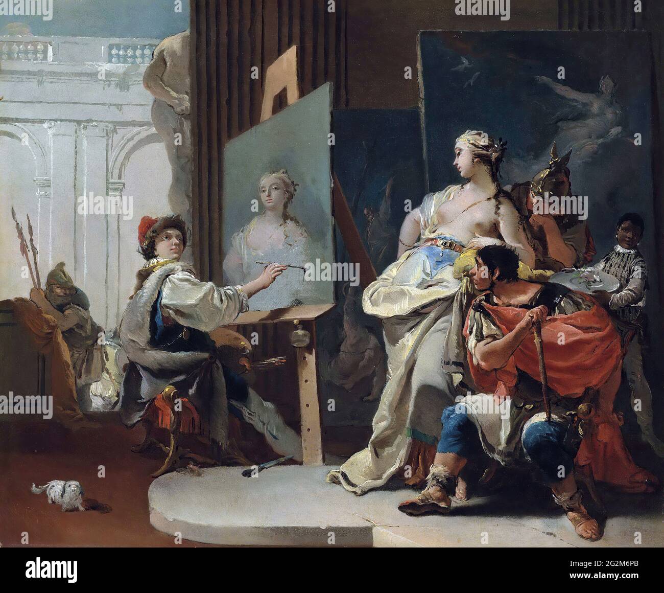 Giovanni Battista Tiepolo Alexander and Campaspe in the Studio of