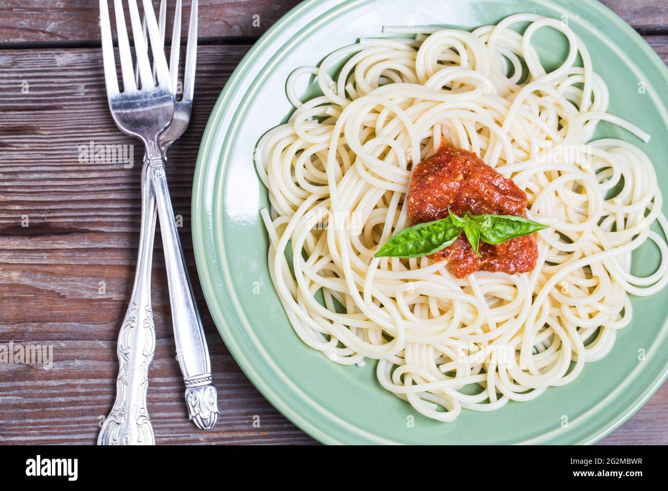 Seafood pasta, shrimp Stock Photo - Alamy