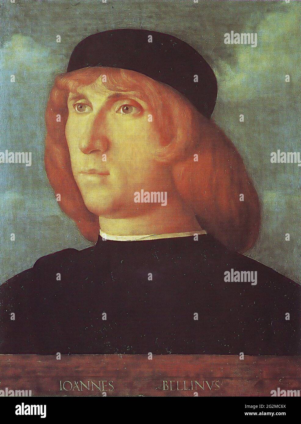 Giovanni Bellini - Self Portrait 1500 Stock Photo - Alamy