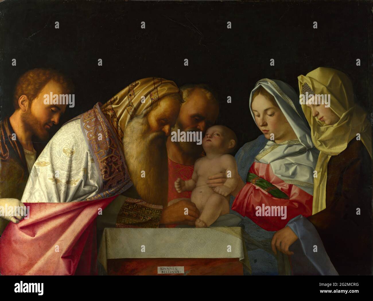 Giovanni Bellini -  the Circumcision Stock Photo