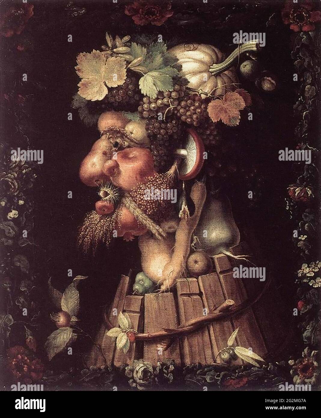 Giuseppe Arcimboldo - Fall 1573 Stock Photo - Alamy