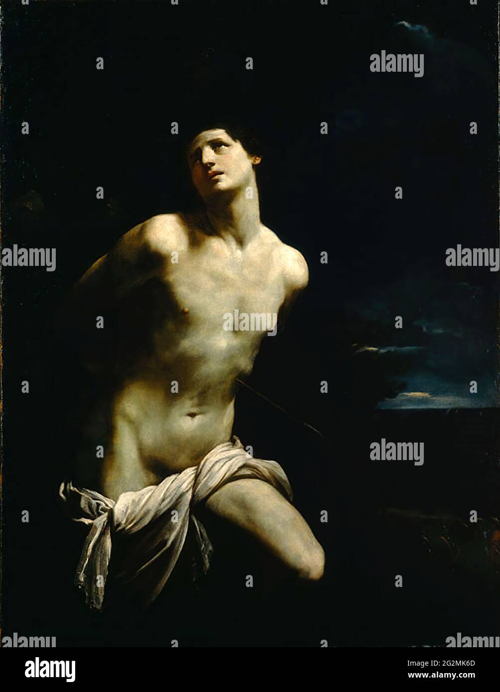 Guido Reni -  Saint Sebastian 03 Stock Photo