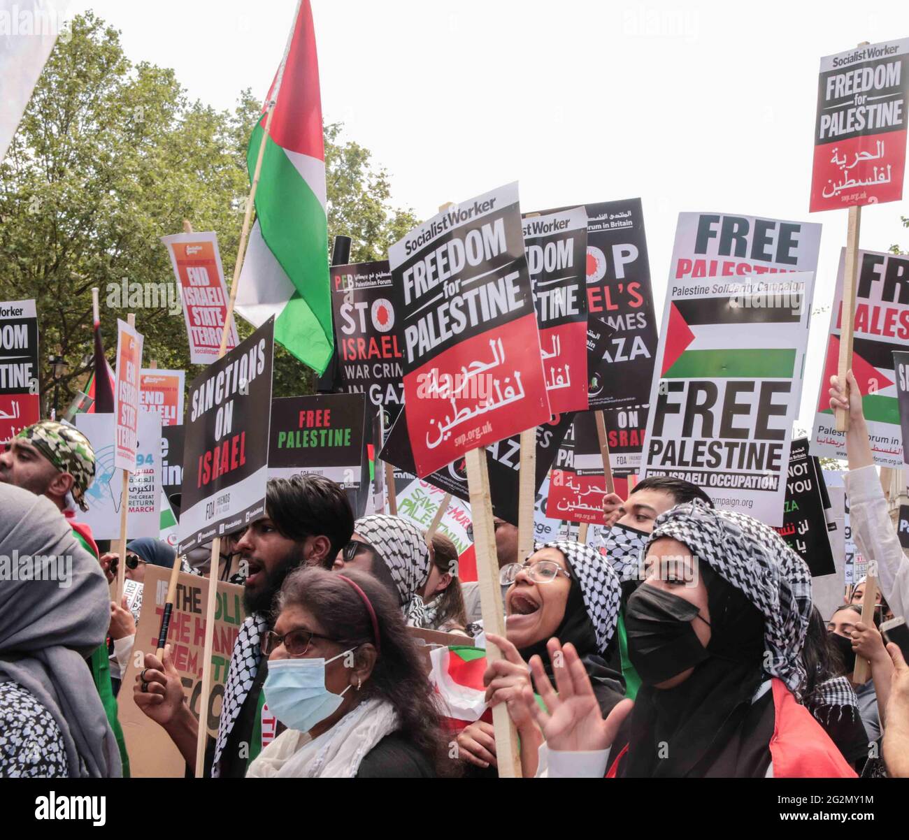 London Uk 12 June 21 The G7 Summit In Cornwall International Justice Campaigners Will Come Together To Organise For A World Based On Justice And Human Rights Palestinians In England Join Them