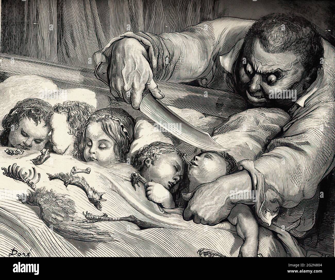 Gustave Doré - Little Thumb Stock Photo - Alamy