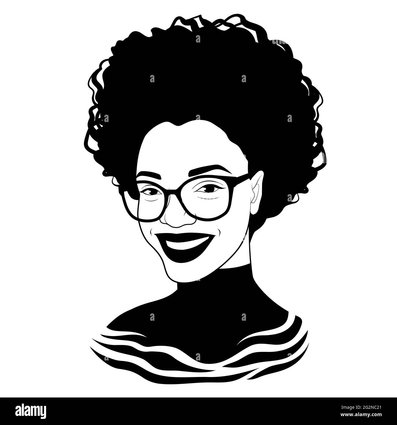 Black girl in fashionable glasses. Fancy black lady. Pretty african american woman. Vector illustration Stock Vector Image & Art - Alamy Black Girl In Fashionable Glasses. Fancy Black Lady. Pretty African American Woman. Vector Illustration Stock Vector Image & Art - Alamy