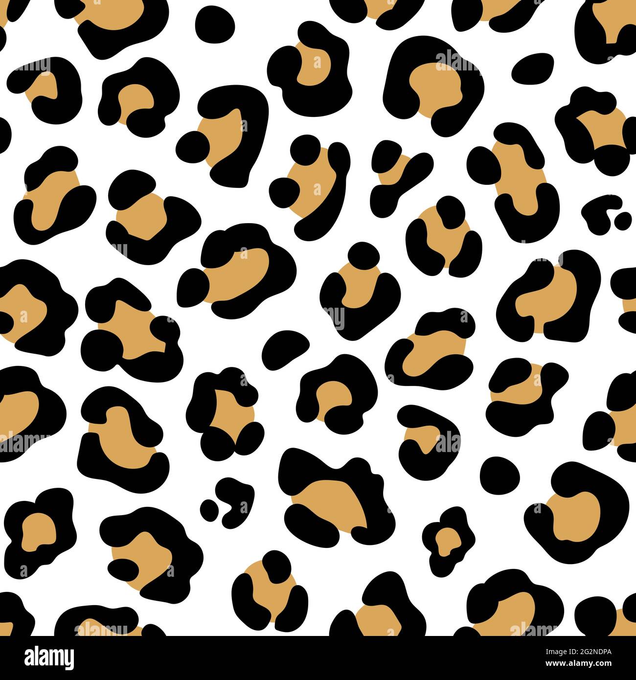 Leopard print. Seamless leopard pattern. Leopard spots. Abstract