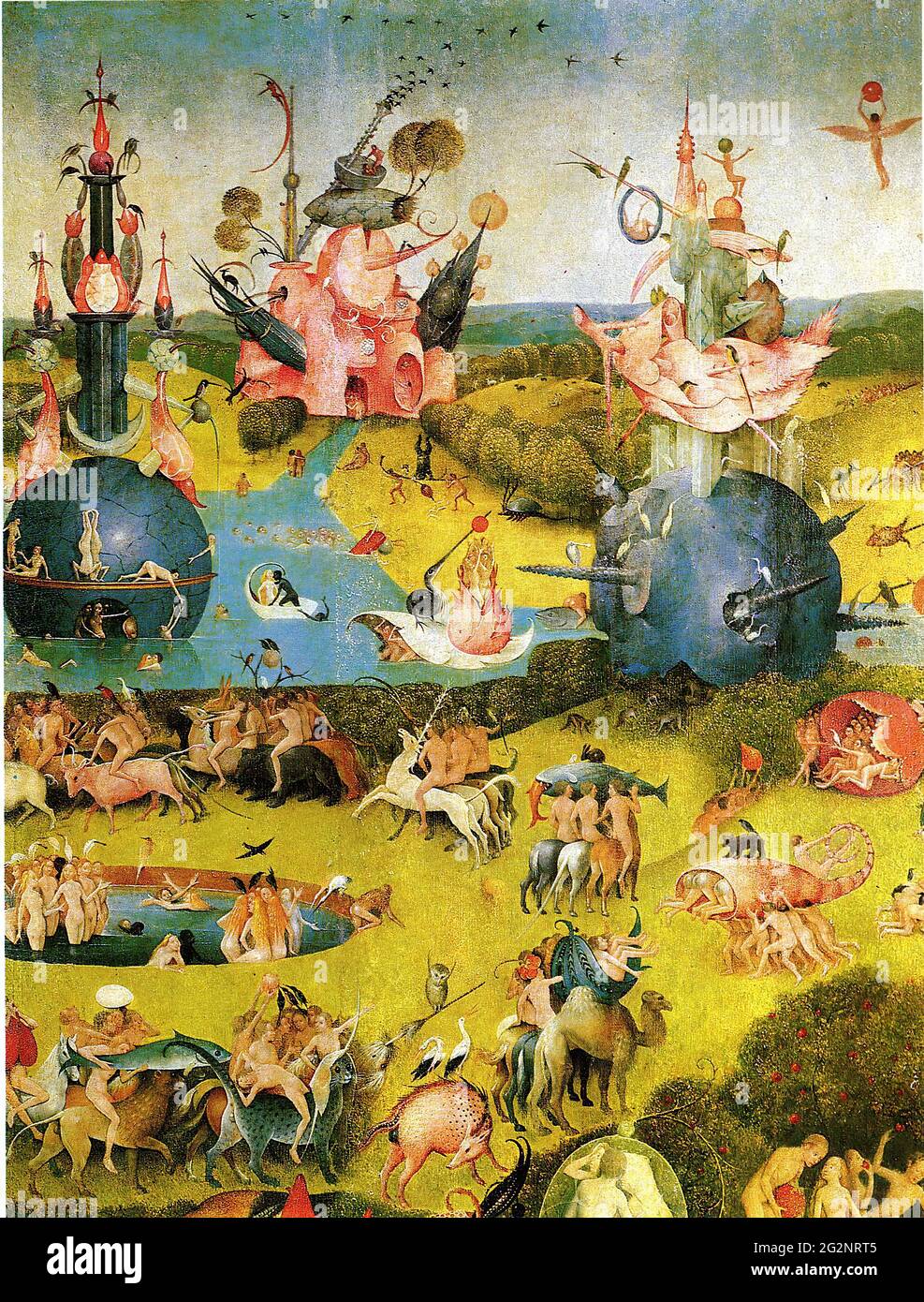 Hieronymus Bosch Garden Of Earthly Delights Wallpaper Garden Of