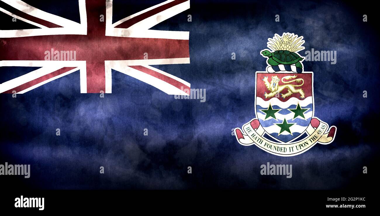 Fabric flag cayman islands hi-res stock photography and images - Alamy