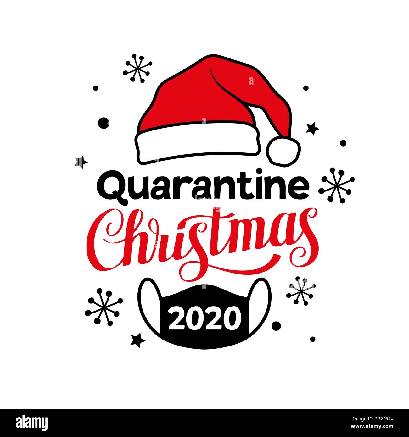 Quarantine 2024 christmas card