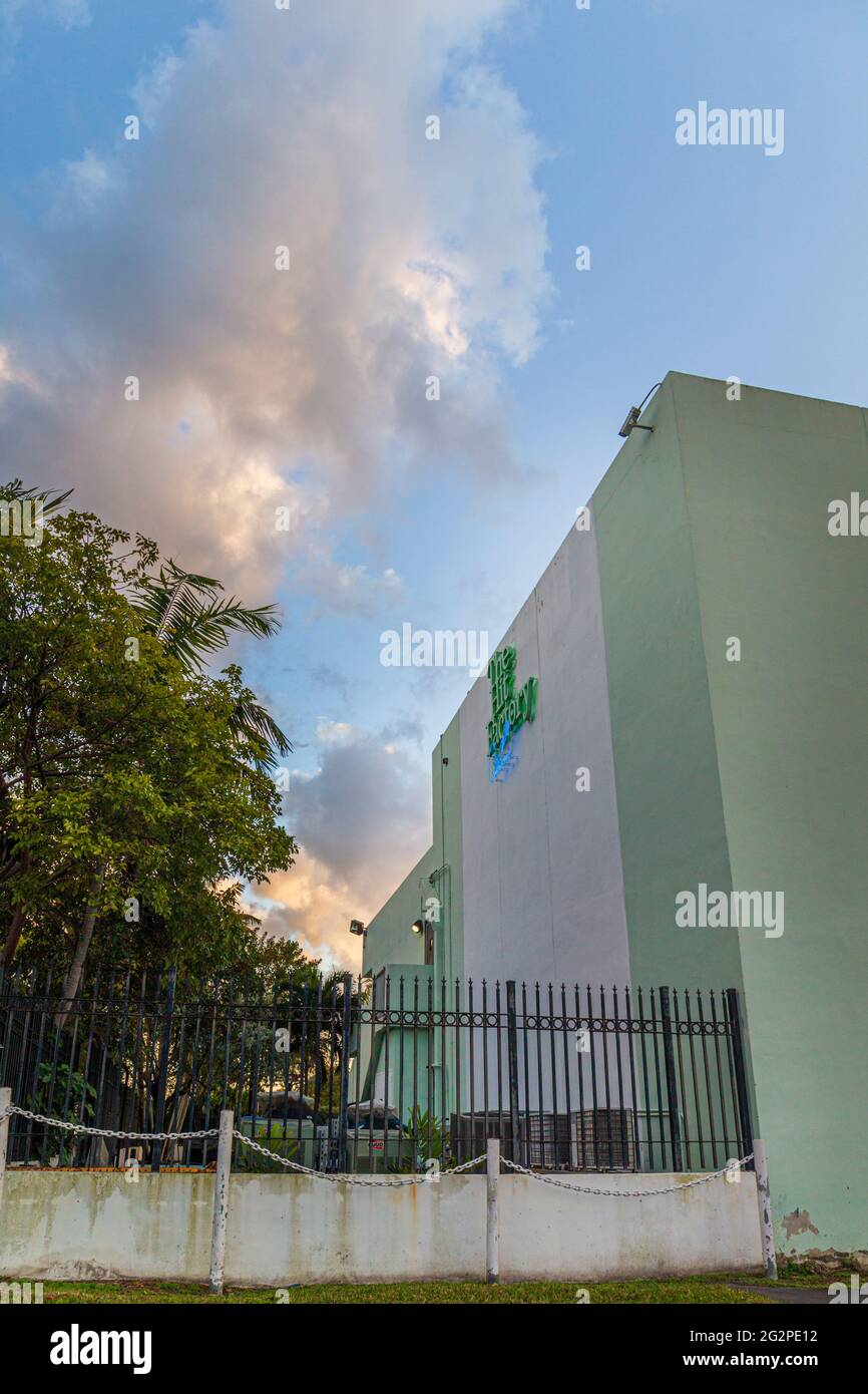 Miami, Fl, USA Feb 16, 2016 Criteria Recording Studio in Miami