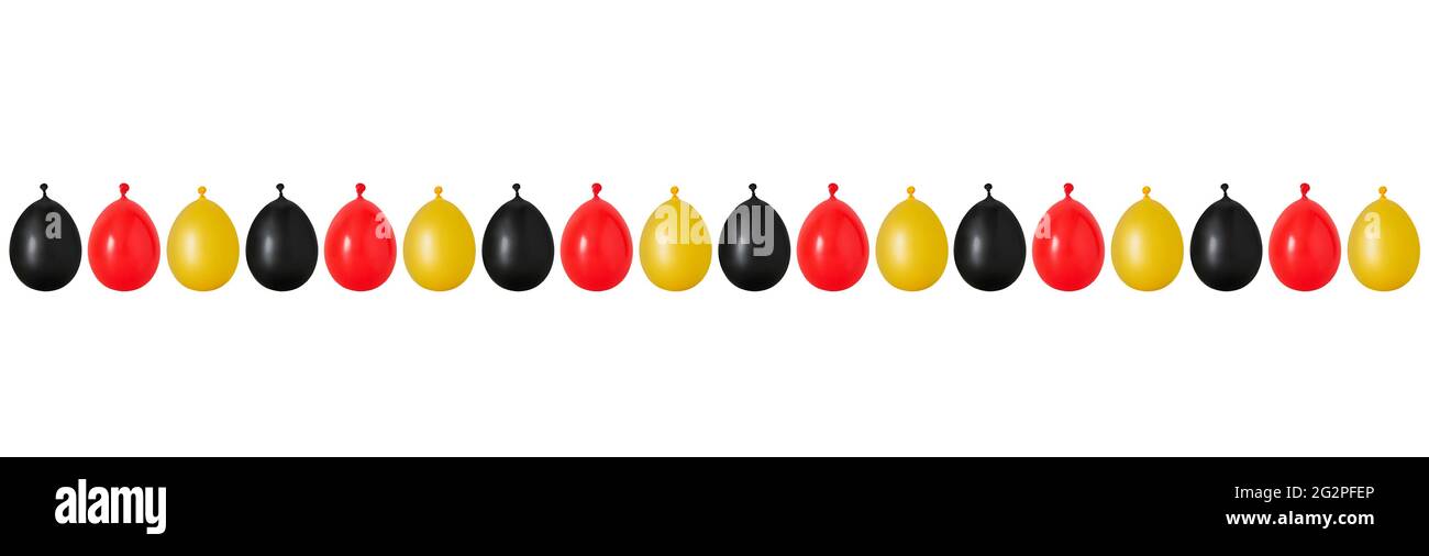 Balloons isolated against white background Stock Photo - Alamy