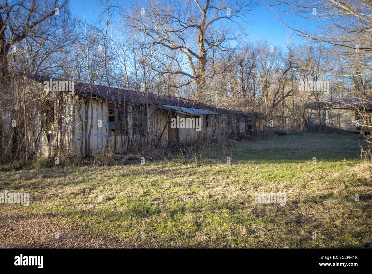 Abandoned homes in ghost town of Rodney, Mississippi Stock Photo Alamy