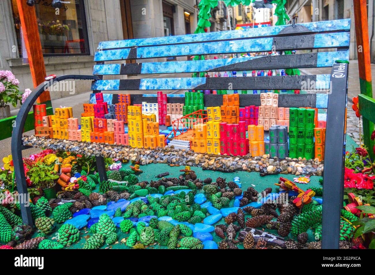 Flower Festival in Girona Temps de Flors, Spain. 2019 Stock Photo Alamy