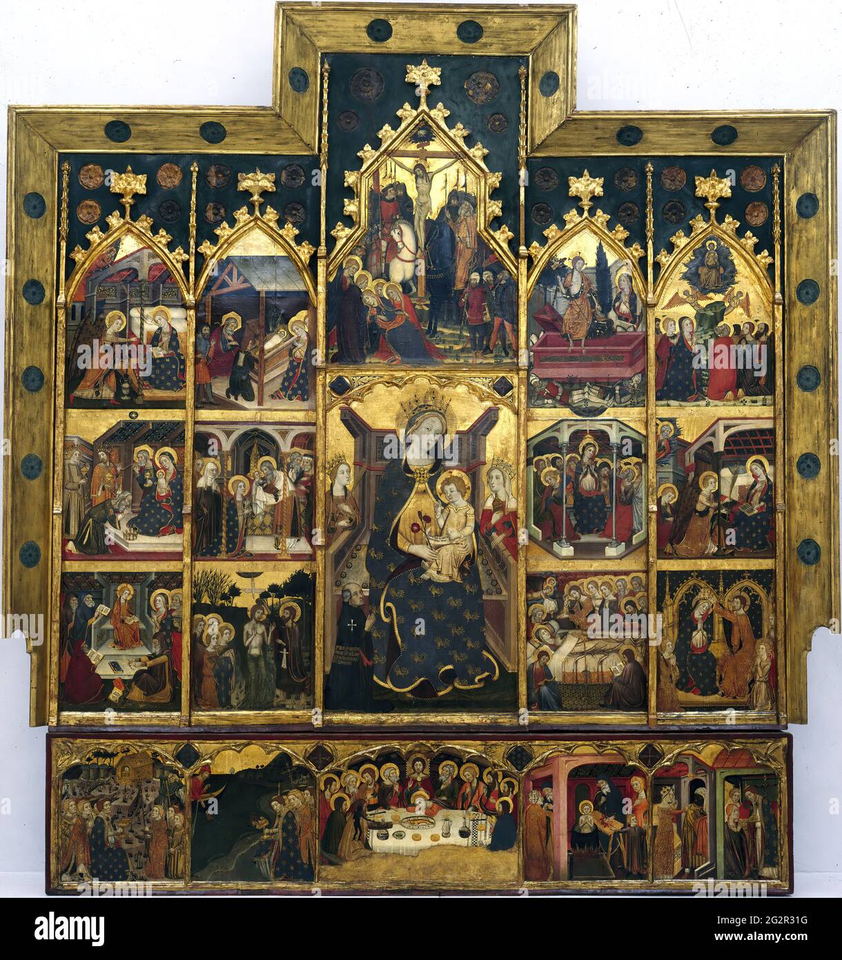 Altarpiece of the virgin hi-res stock photography and images - Alamy