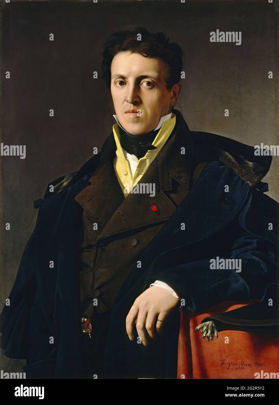 Jean-Auguste-Dominique Ingres - Marcotte Dargenteuil Stock Photo - Alamy