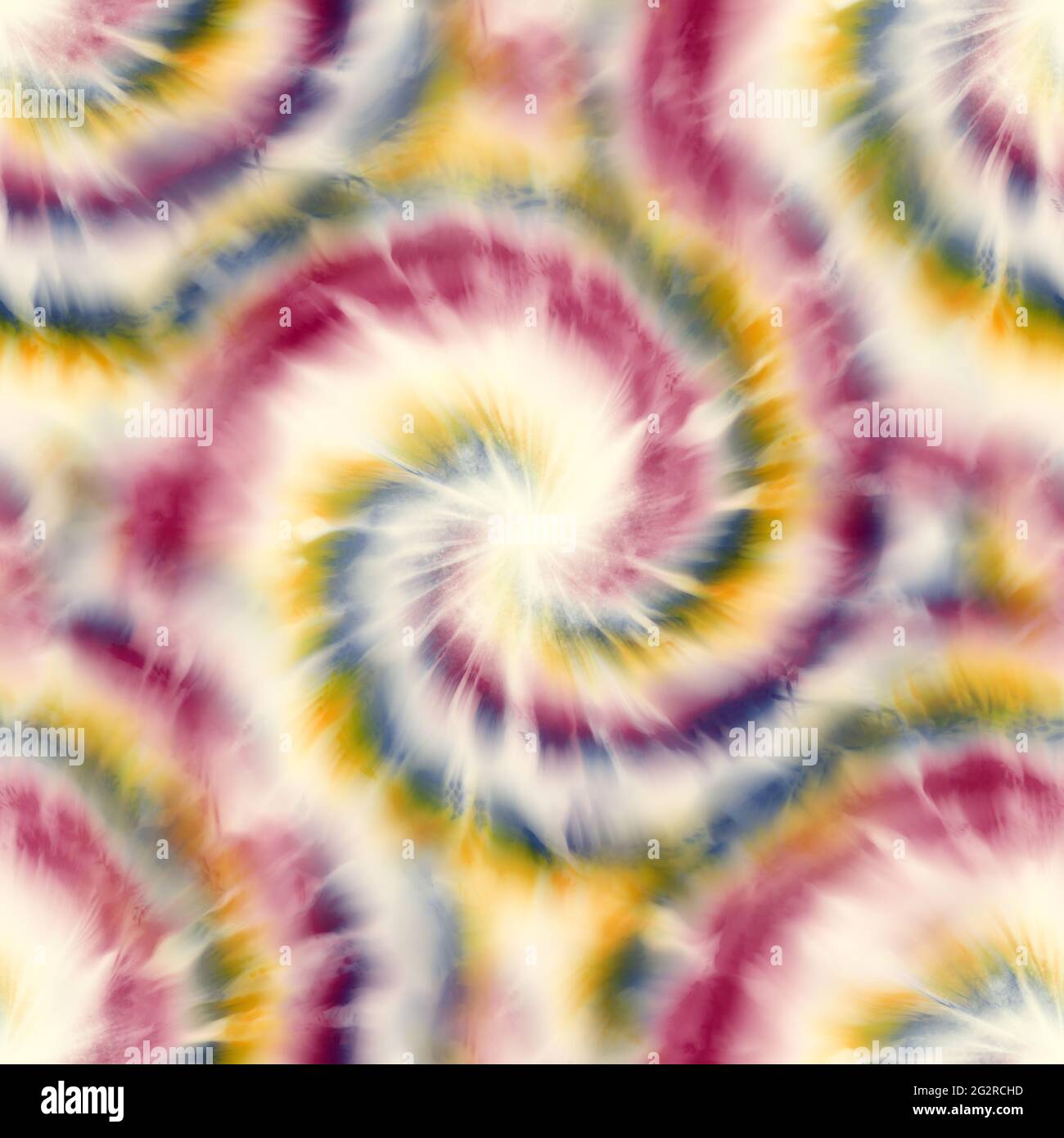 Seamless spiral tie dye pattern for surface design print Stock Photo ...