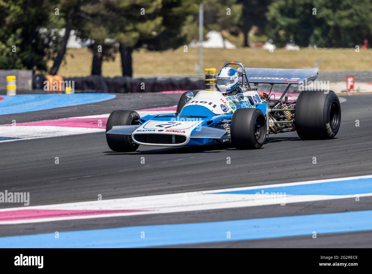 21 MATILE Nicolas (SUI), Matra MS120B - 3000cc 1971 action during