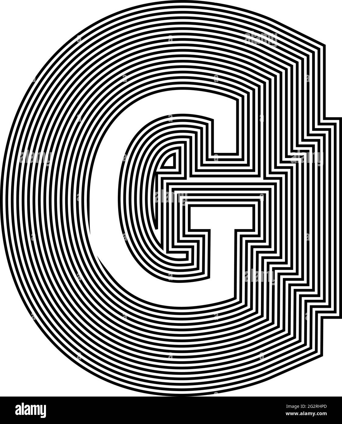 G letter clipart Stock Vector Images - Alamy