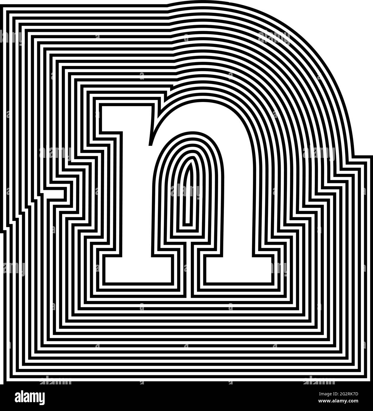 N letter clipart Stock Vector Images - Alamy