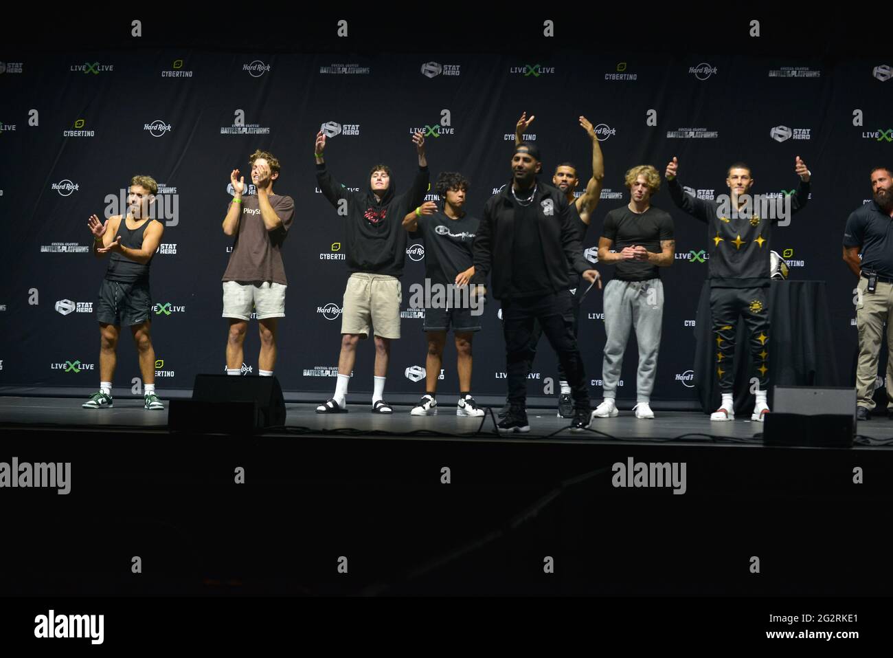 Hollywood, Florida, USA. 11th June, 2021. TikTok personality Cale